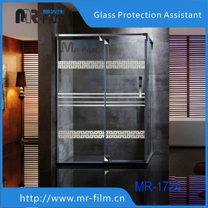 Shower Door Decorative Film